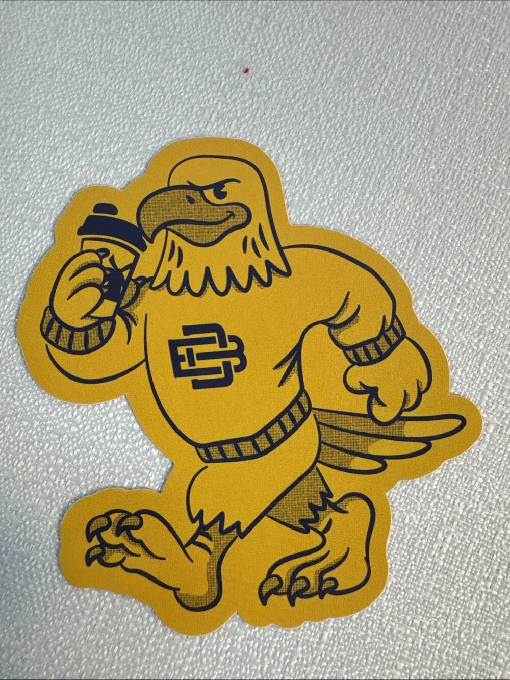 Dutch Bros Sticker Drop from 8/19/2026 The Golden Eagle Mascot